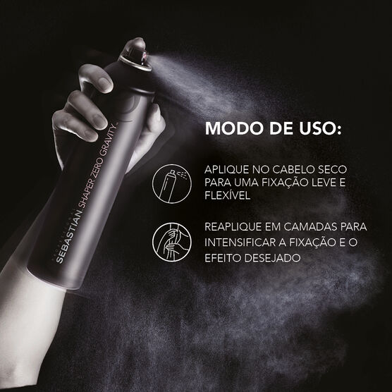 Spray Fixador Sebastian Shaper Zero Gravity